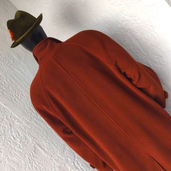 Mario Valente Men's Rare Italian Cashmere Wool Luxury Full Length Coat (Italy) - Picture 11 of 17